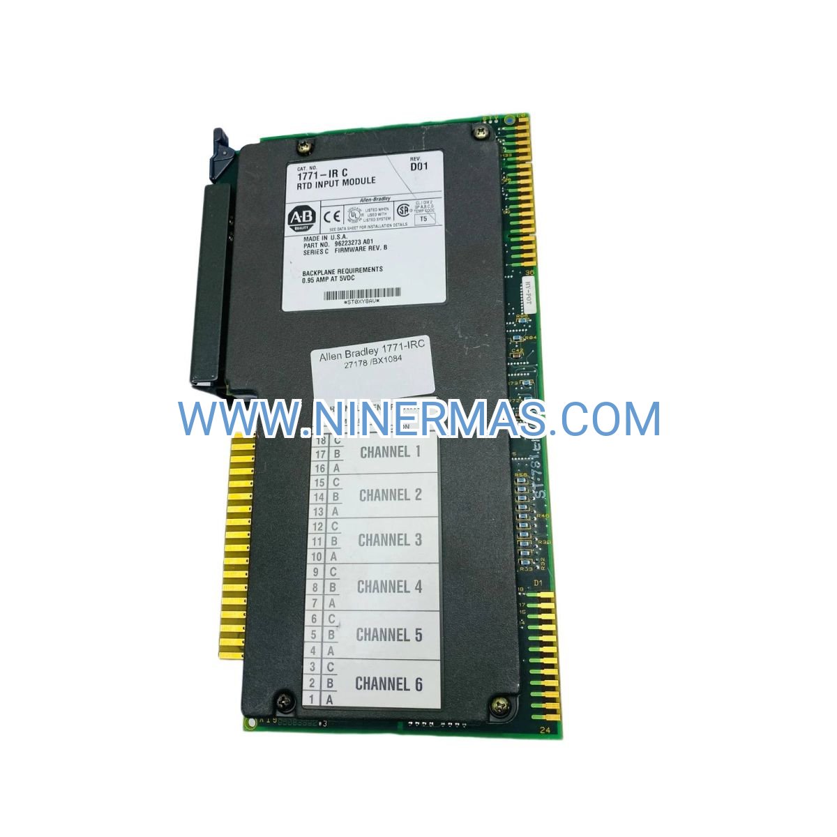 Allen-Bradley 1771-IRC RTD Input Module | PLC-5 Temperature Control System