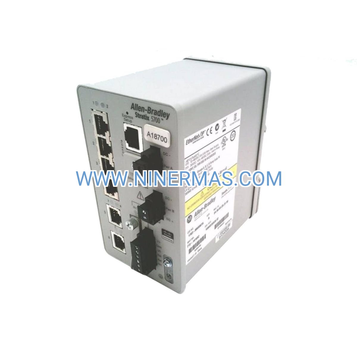 Allen-Bradley 1783-BMS20CGP Managed Ethernet Switch | Stratix 5700 20-Port Industrial Network Solution