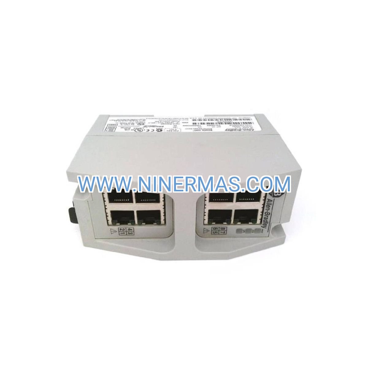 Allen-Bradley 1783-EMS08T Stratix 6000 Switch | 8-Port Managed Industrial Ethernet | DLR Ring Support