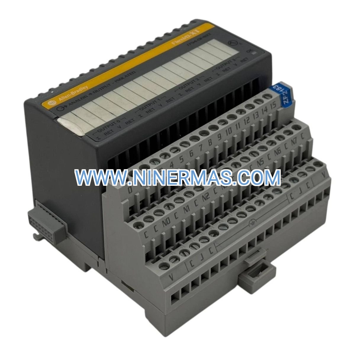 Allen-Bradley 1794-OF4IXT Analog Output Module | 4-Channel Isolated Flex I/O | Industrial Automation