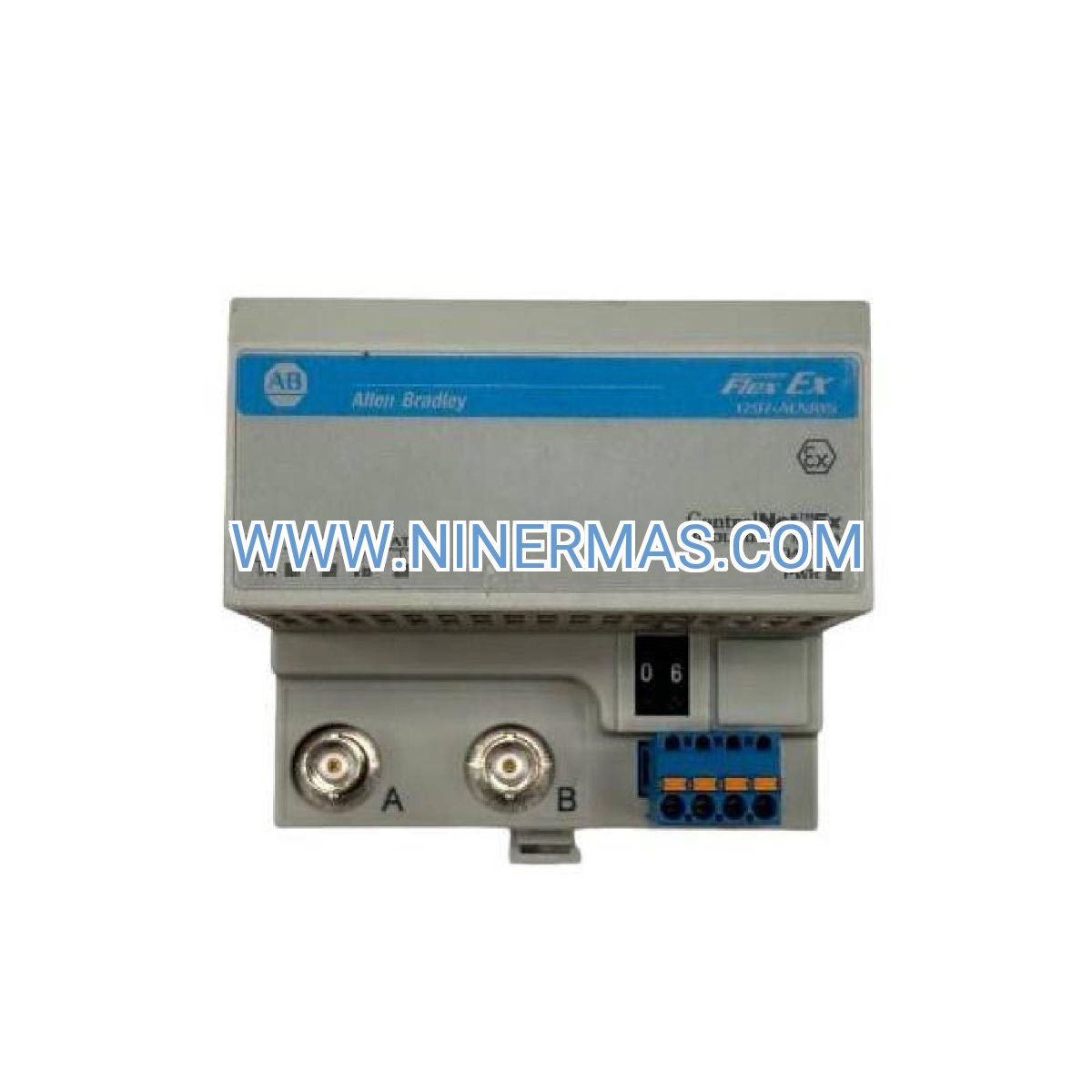 Allen-Bradley 1797-ACNR15 ControlNet Redundant Media Adapter | Flex Ex Hazardous Location Module
