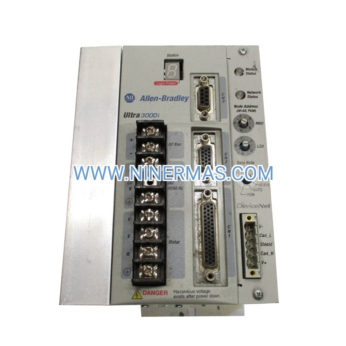 Allen-Bradley 2098-DSD-020X-DN Ultra3000 Servo Drive | 2kW DeviceNet Industrial Motion Controller