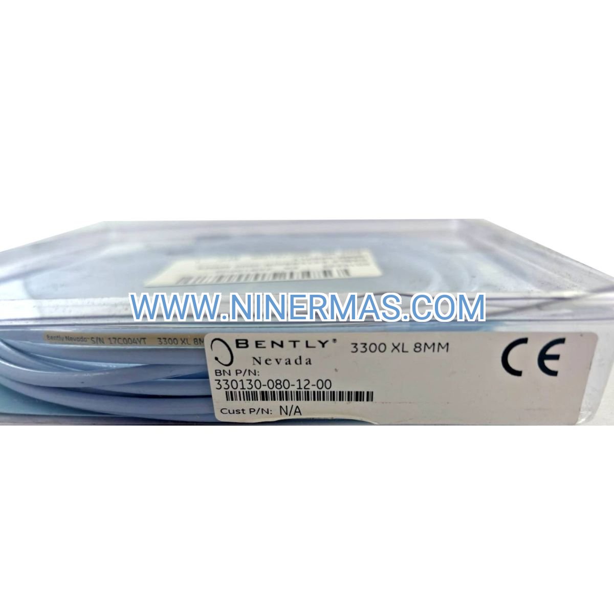 Bently Nevada 330130-080-12-00 | 8m Extension Cable for 3300 XL Proximitor | Industrial Vibration Monitoring