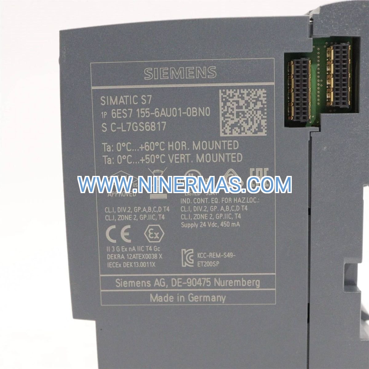 Siemens 6ES7155-6AR00-0AN0 IM 155-6 PN ST | PROFINET Interface Module for ET 200SP