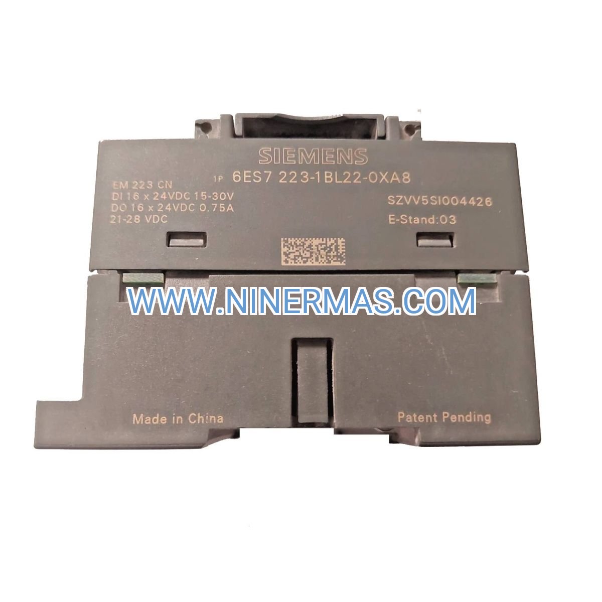 Siemens 6ES7223-1BL22-0XA0 Digital I/O Module | S7-200 EM 223 Expansion | NINERMAS