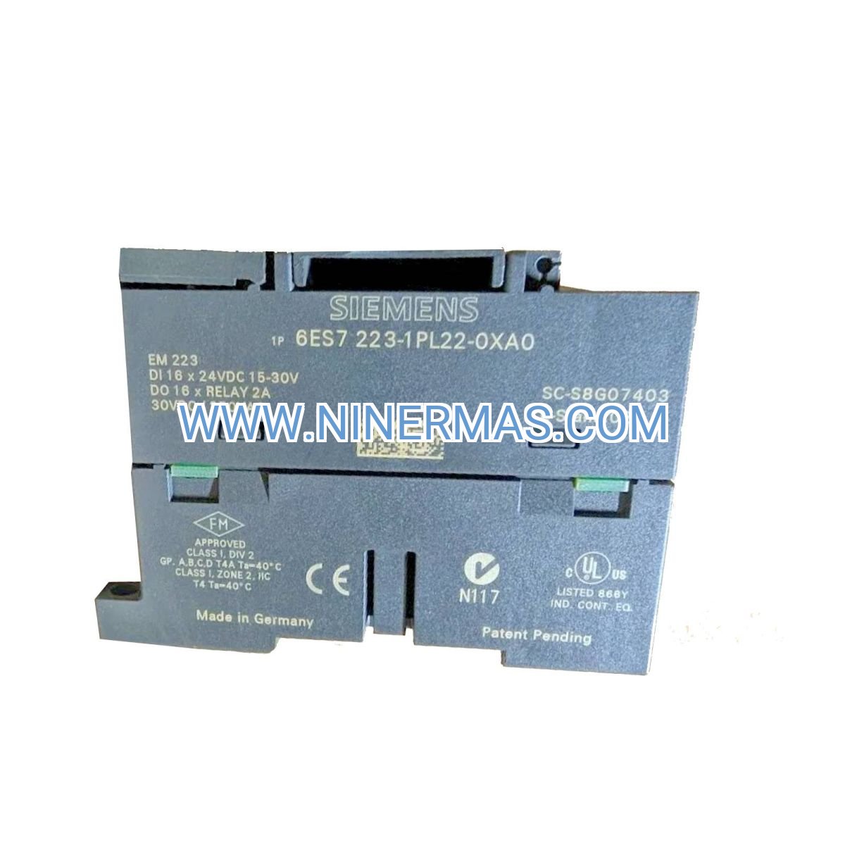 Siemens 6ES7223-1PH22-0XA0 EM 223 Digital I/O Module | 8DI/8DO Isolated Expansion for S7-200 PLC