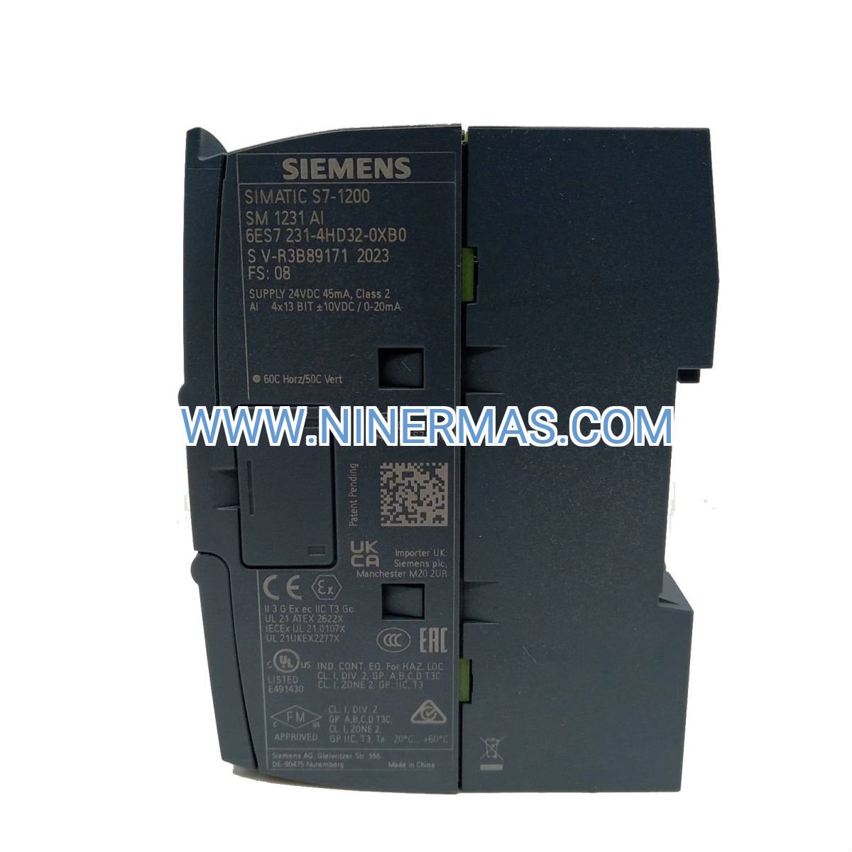 Siemens 6ES7231-4HD30-0XB0 Analog Input Module | S7-1200 AI 8×13bit for Industrial Control