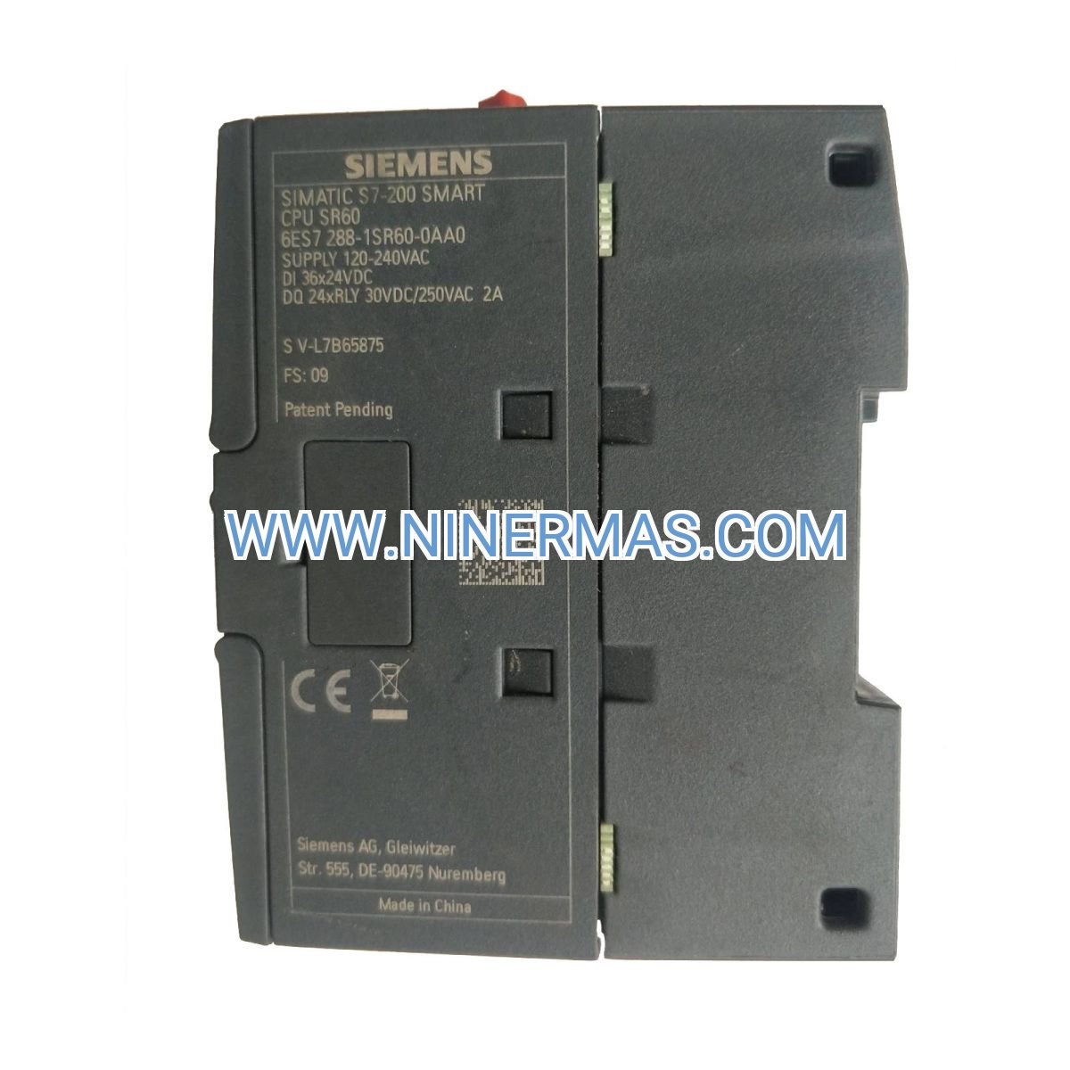 Siemens SIMATIC S7-200 SMART CPU SR40 6ES7288-1SR40-0AA0 | Compact PLC Controller for Industrial Automation