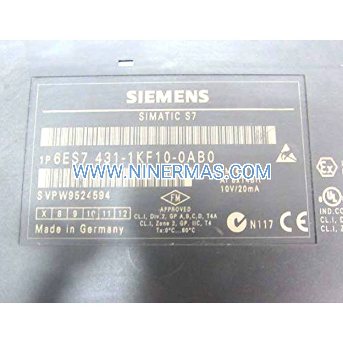 Siemens 6ES7431-1KF00-0AB0 | S7-400 AI Module 8×16Bit | Industrial Analog Input