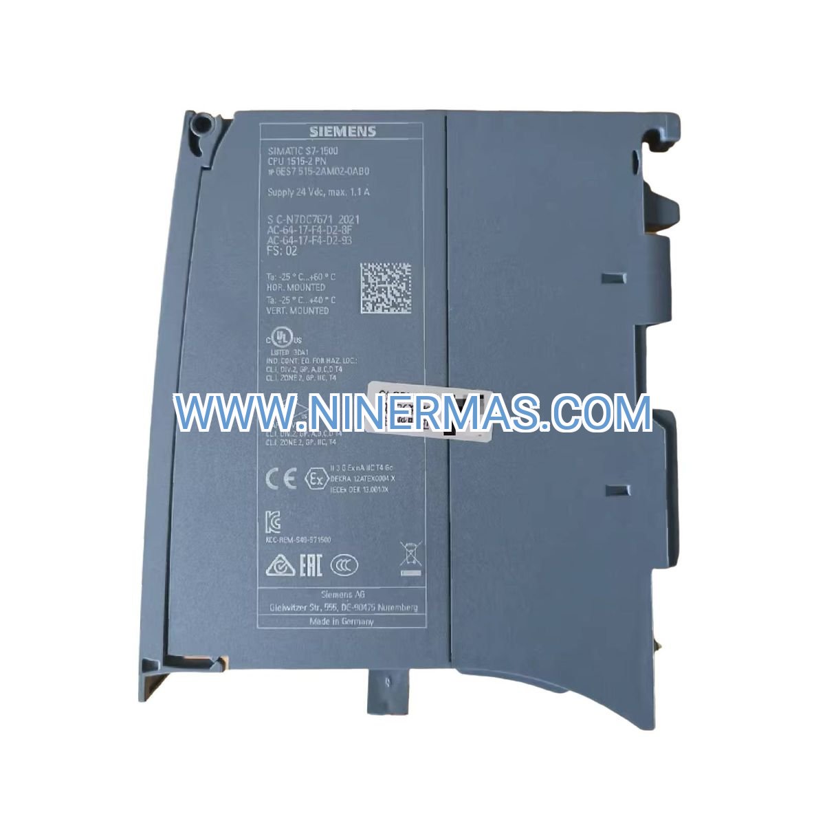 Siemens CPU 1515-2 PN S7-1500 PLC Controller | 6ES7515-2AM01-0AB0 Industrial Automation