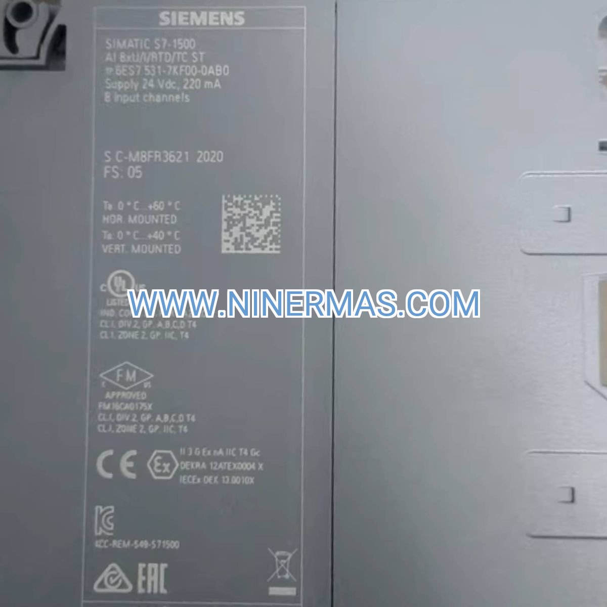 Siemens 6ES7526-2BF00-0AB0 Safety Digital Output Module | S7-1500 F-DQ 8×24VDC/2A | SIL3 Certified