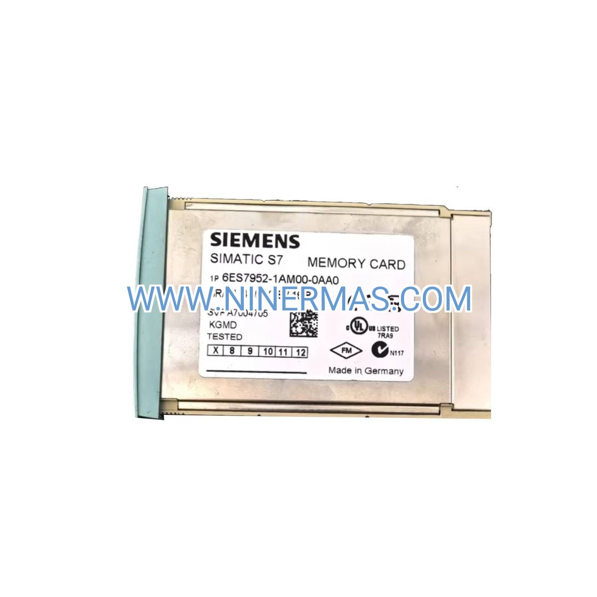 Siemens 6ES7952-1AK00-0AA0 1MB RAM Memory Card | S7-400 PLC Industrial Module