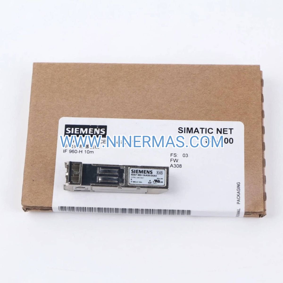 Siemens 6ES7960-1AA04-5AA0 Fiber Optic Sync Cable | S7-400H Redundant PLC 5m | Industrial Grade