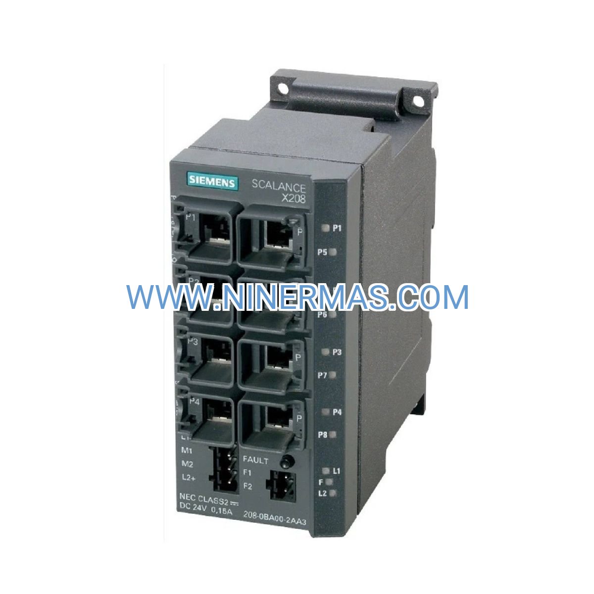 Siemens SCALANCE X208 Managed Switch | 8-Port Industrial Ethernet | 6GK5208-0BA00-2AB2