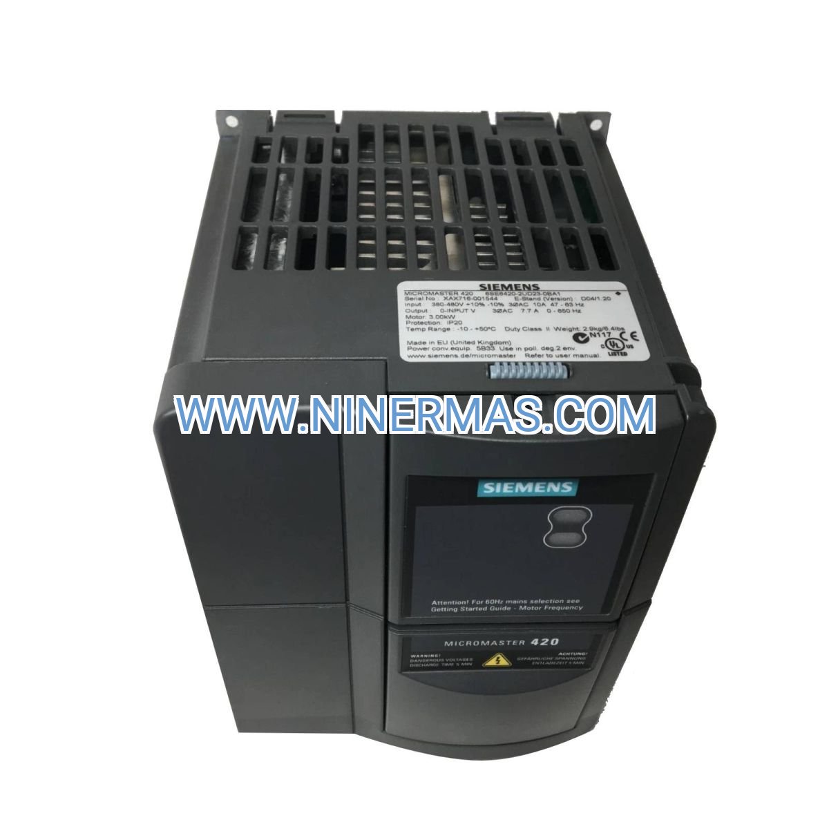 Siemens 6SE6401-1PB00-0AA0 PROFIBUS Communication Module | MICROMASTER 4 Drive Interface