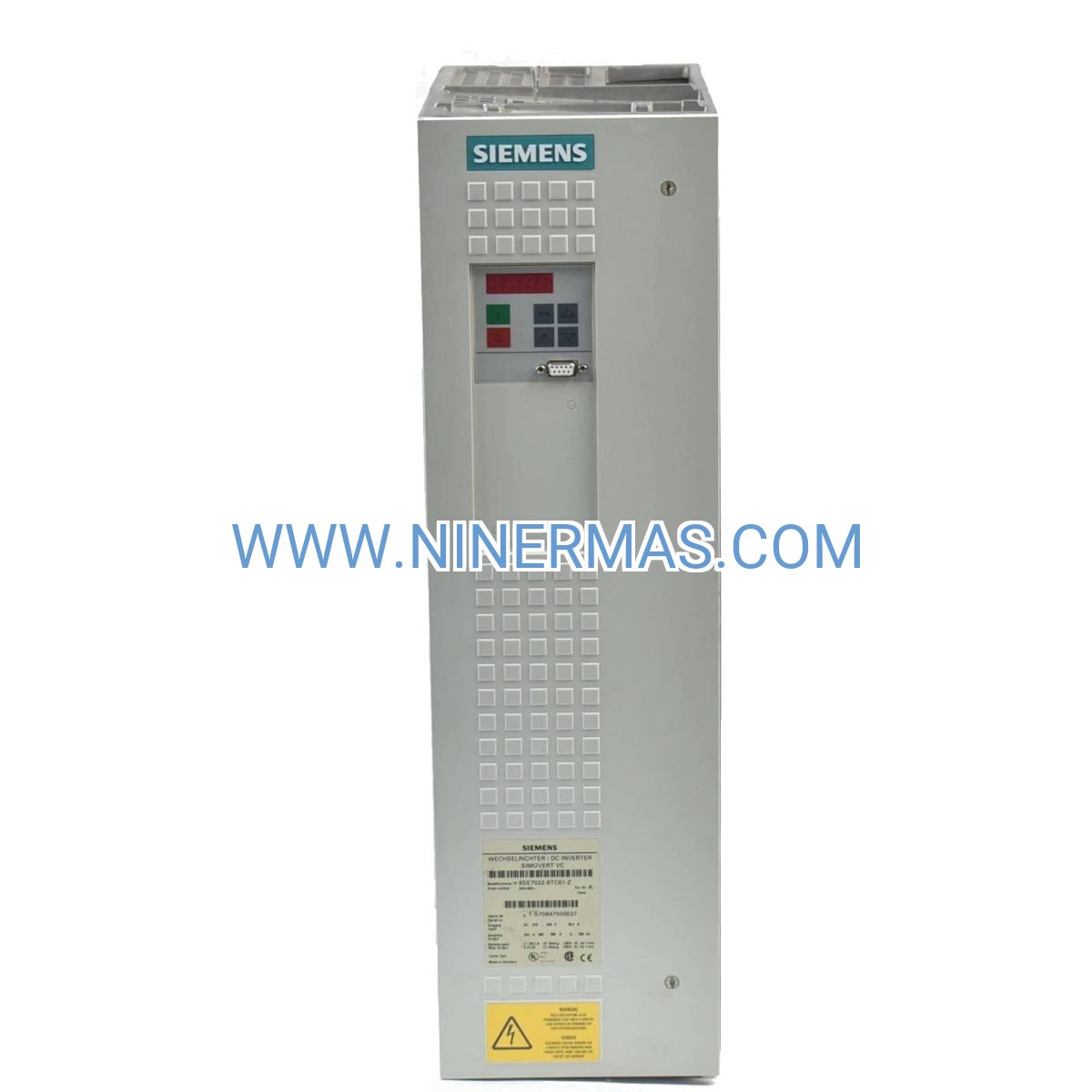 Siemens 6SE7021-8TP50 SIMOVERT MASTERDRIVES VFD | 2.2kW Vector Control Inverter