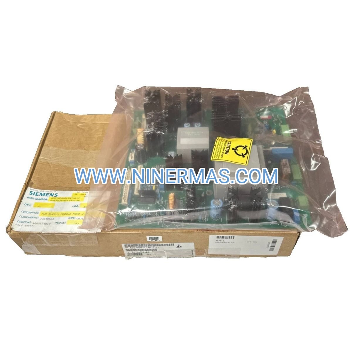 Siemens 6SE7031-8EF60-Z Vector Control Drive 90kW | SIMOVERT MASTERDRIVES Converter
