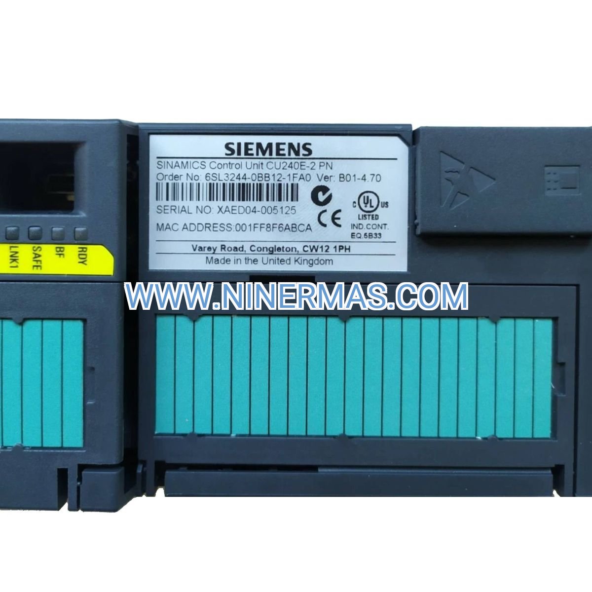 Siemens SINAMICS G120 CU240S Control Unit | RS485 Interface Module for VFD Systems