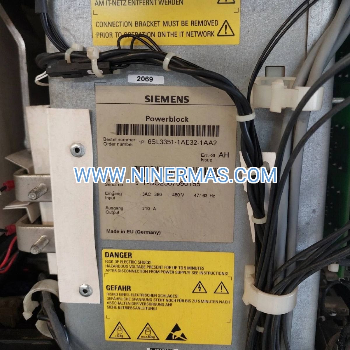 Siemens SINAMICS CIM Module 6SL3350-6TK00-0EA0 | Industrial Control Interface | Air-Cooled Drive System