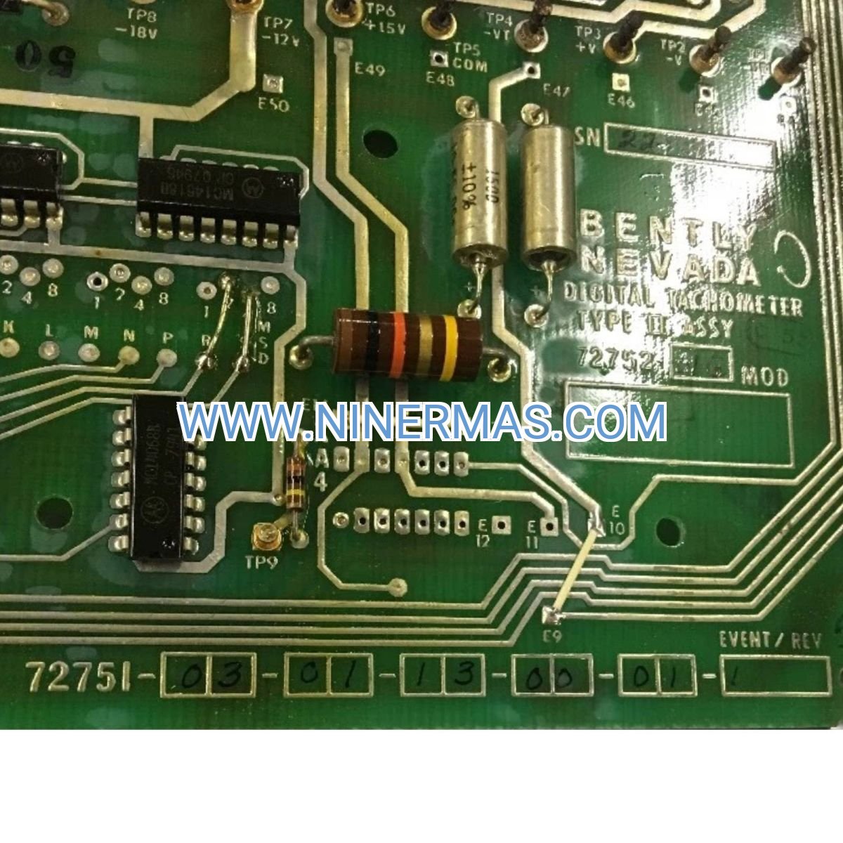 Bently Nevada 72751 Speed Sensor Module | Tachometer 0-20,000 RPM | API 670 Certified