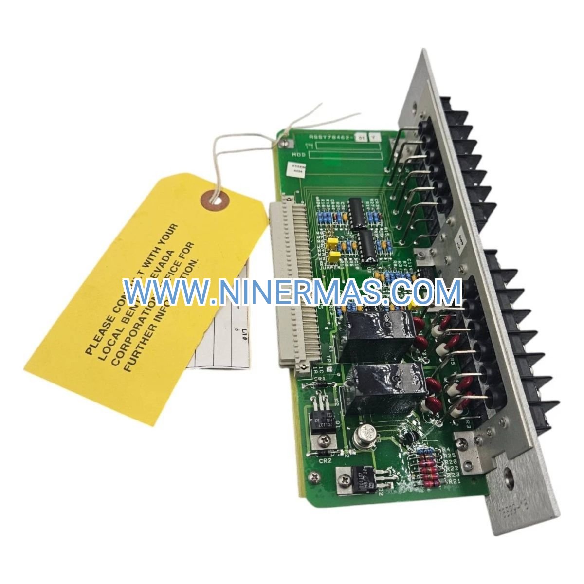 Bently Nevada 78462-01 XDCR I/O Record Terminals | Multi-Channel Data Acquisition Module