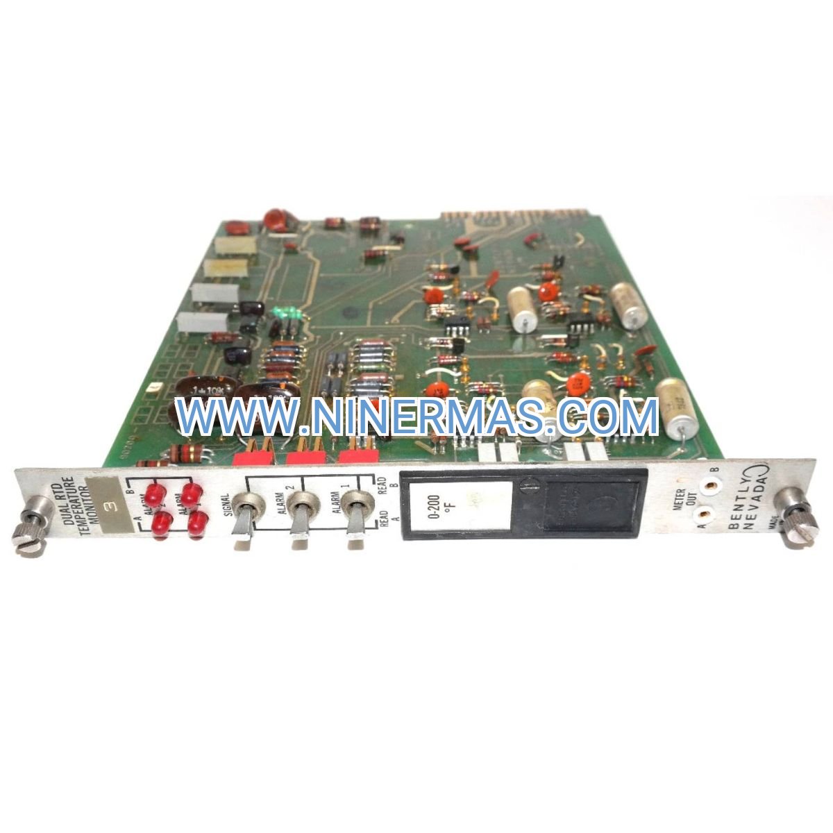 Bently Nevada 90201-02E RTD Temperature Monitor | Dual-Channel Pt100 Sensor | 9000 Series