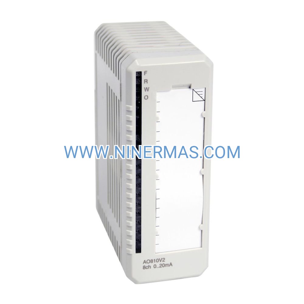 ABB AO810V2 8-Channel Analog Output Module | 4-20mA Industrial DCS Control