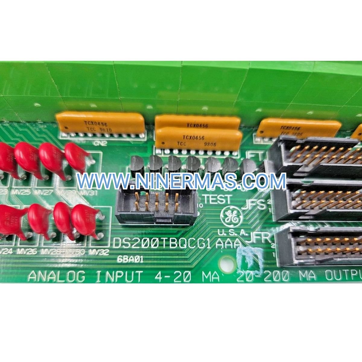GE DS200TBQCG1AAA Analog Termination Board | Mark V Speedtronic Control System | NINERMAS
