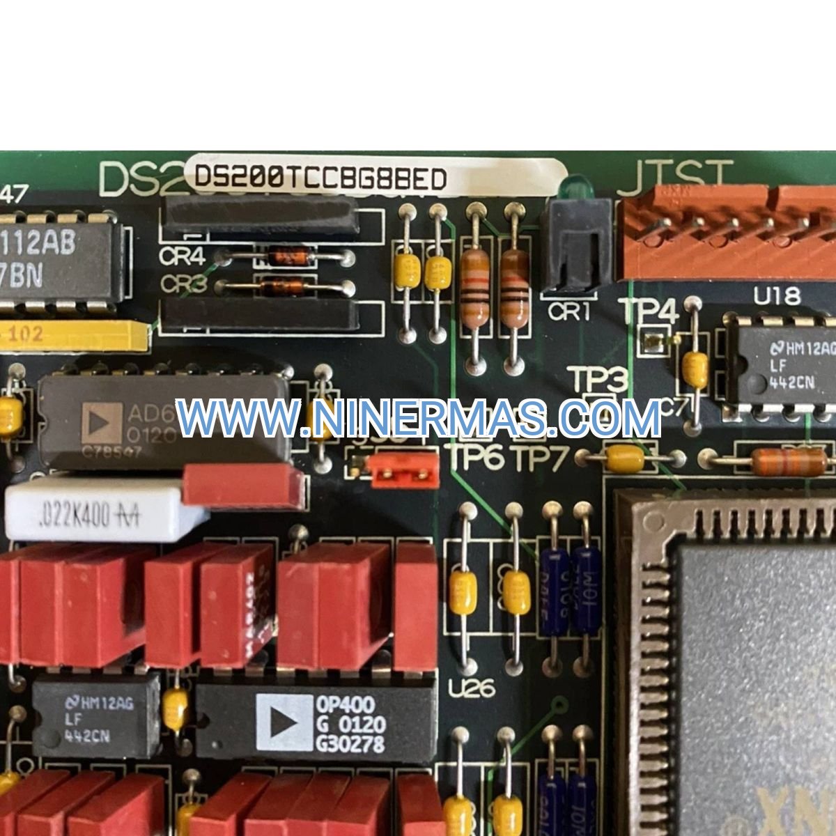 GE DS200TCCBG8BED I/O Terminal Board | Mark V Speedtronic Turbine Control | RTD Signal Conditioning