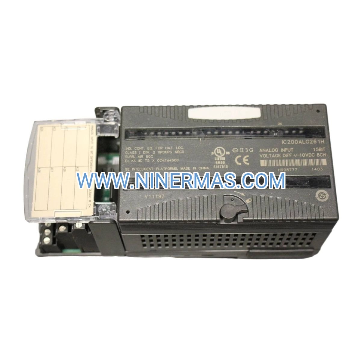 GE IC200ALG261 VersaMax Analog Input Module | 8-Channel Voltage/Current I/O for Industrial PLC