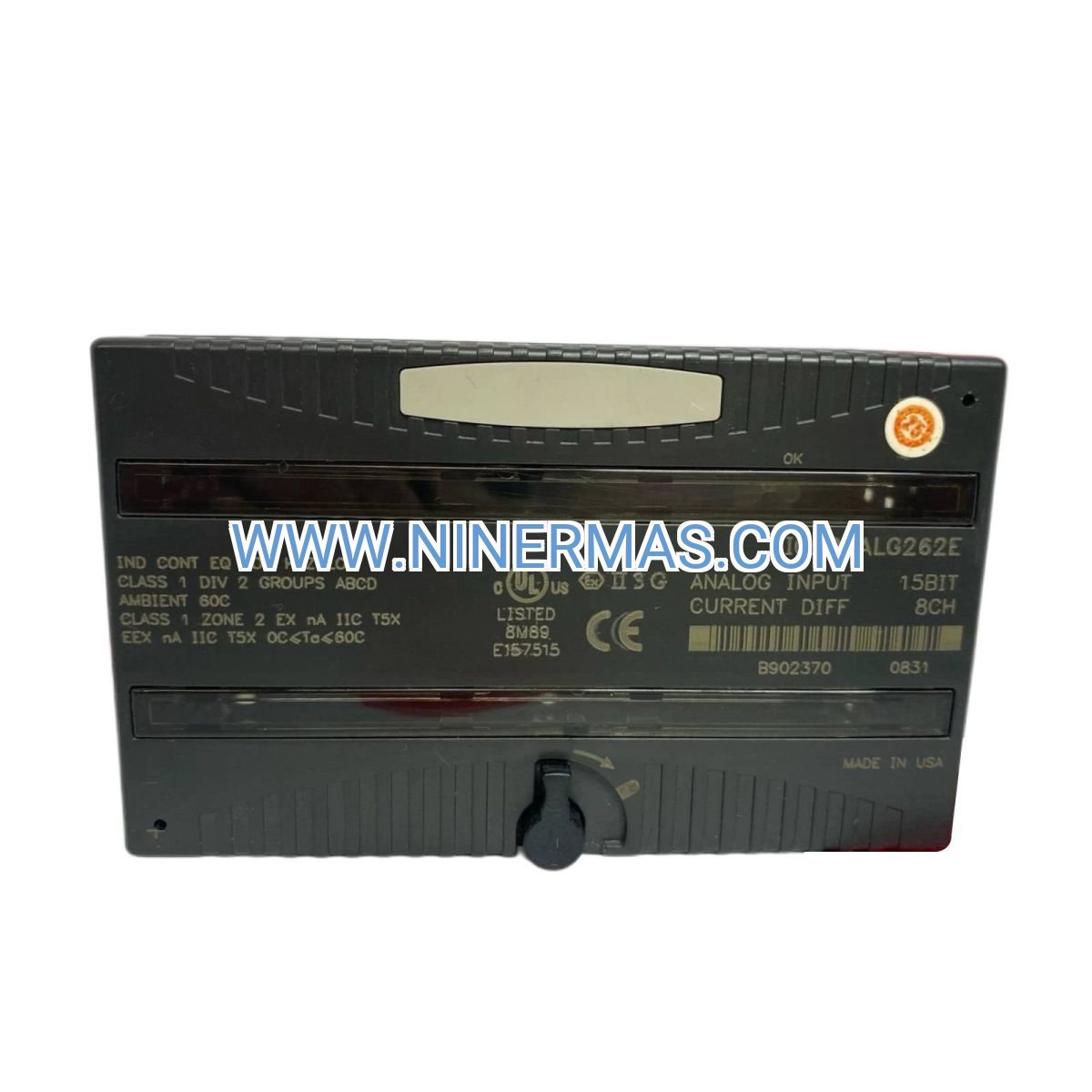 GE IC200ALG262E VersaMax Analog Current Input Module | 8-Channel 4-20mA Industrial I/O