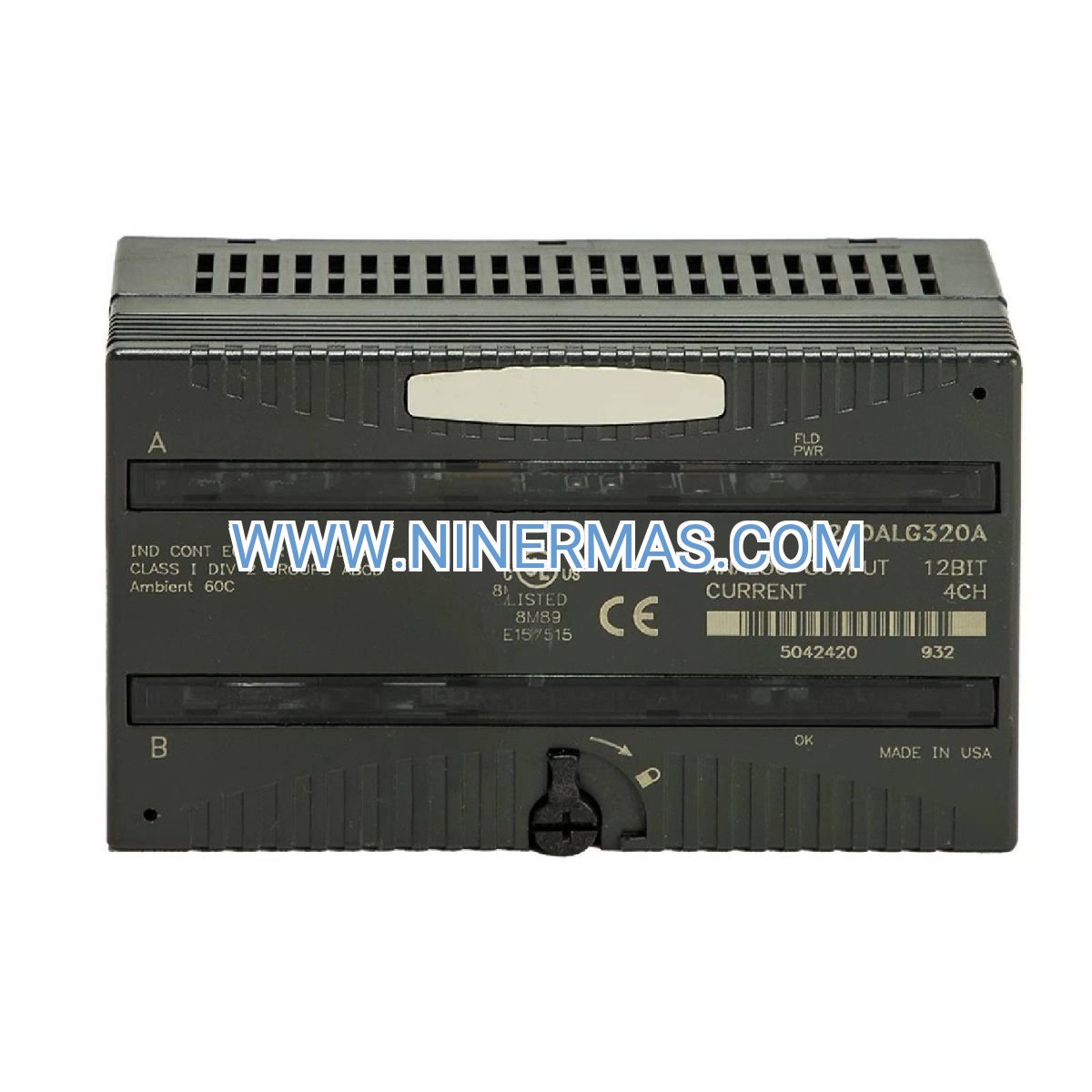 GE IC200ALG331-GD Analog Output Module | VersaMax 4-Channel 12-Bit I/O | NINERMAS
