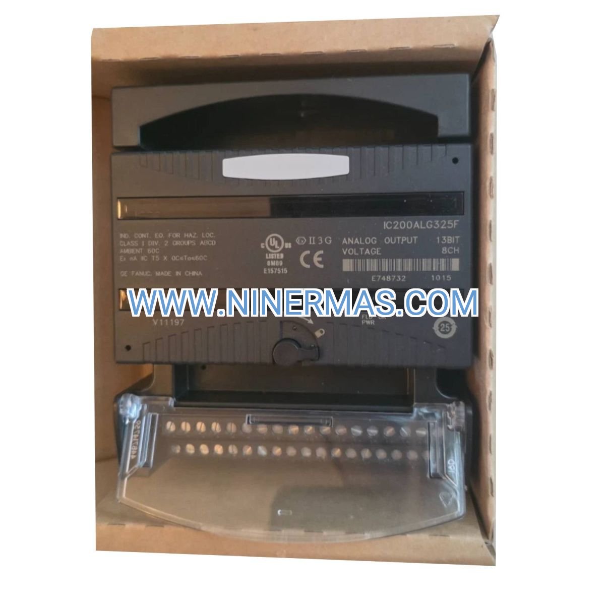 GE IC200ALG331-GD Analog Output Module | VersaMax 4-Channel 12-Bit I/O | NINERMAS