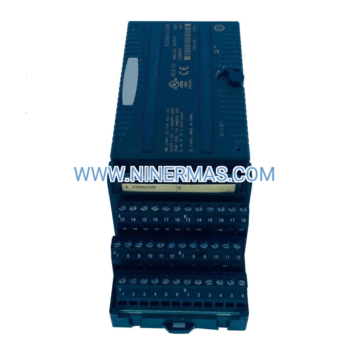 GE IC200CHS003K VersaMax I/O Carrier | Single-Module Connector-Style Mounting Solution