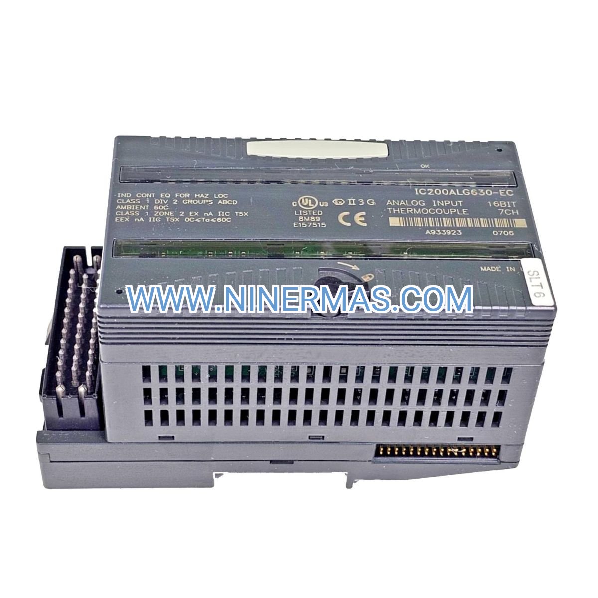 GE IC200ALG630 VersaMax RTD/Thermocouple Analog Input Module | 7-Channel Temperature Monitoring