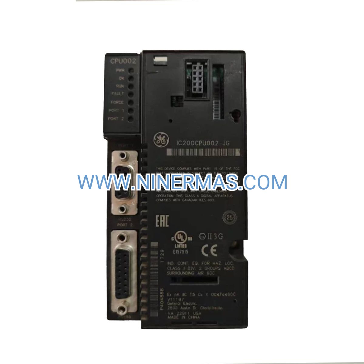 GE IC200ALG260E Analog Input Module | 8-Channel 12-Bit VersaMax I/O for Industrial Automation