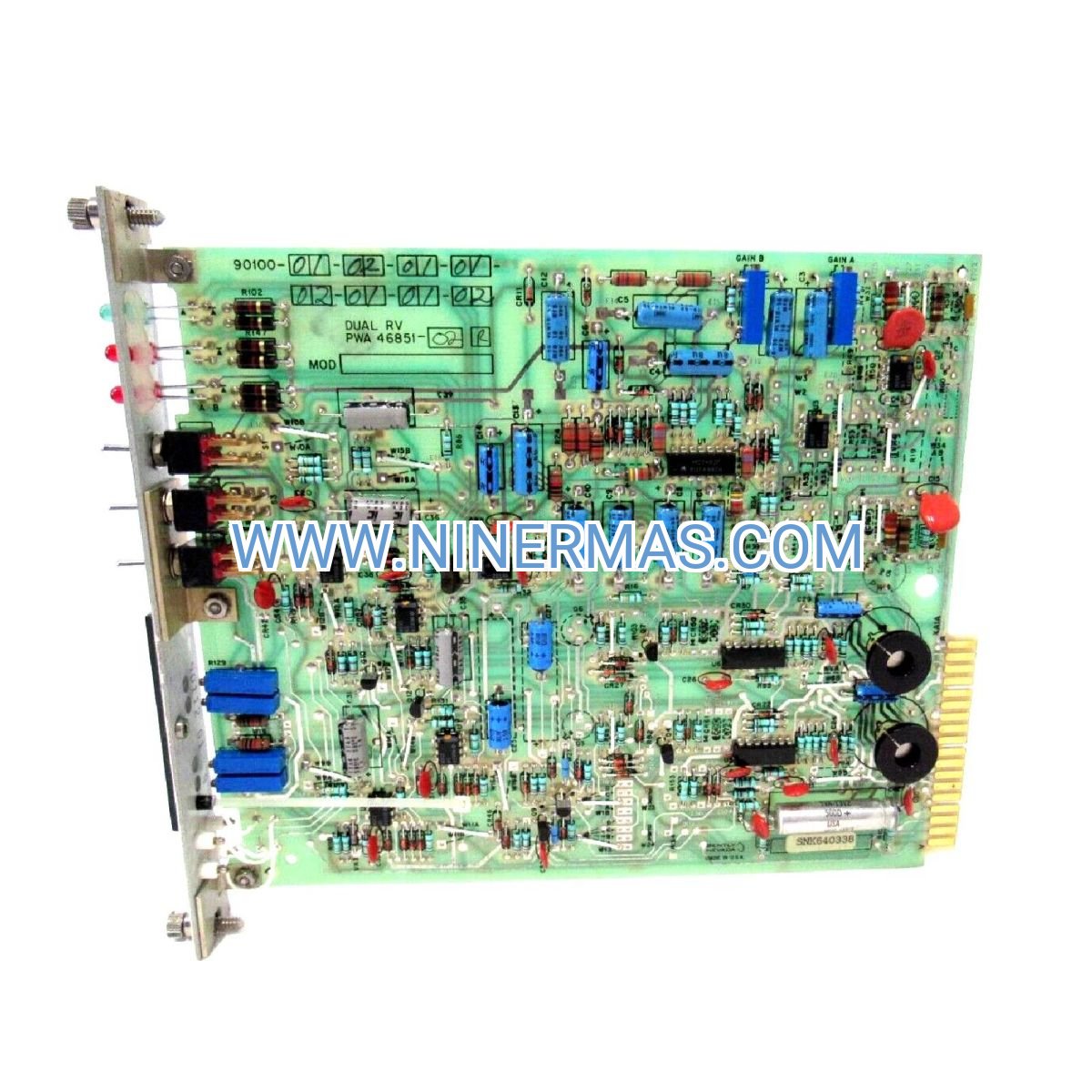 Bently Nevada PWA46851-02 PCB Main Board | 90100 Vibration Monitor Module | Industrial Control