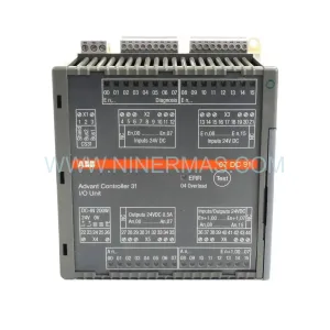 07DC91 GJR5251400R0202 Input Module Rear Side & Label - ABB