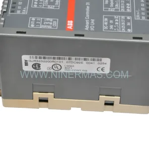 07DC92 GJR5252200R0101 Input Module Rear Side & Label - ABB