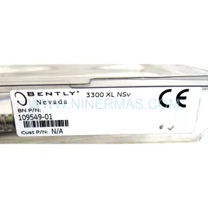 109549-01 Input Module Rear Side & Label - Bently Nevada