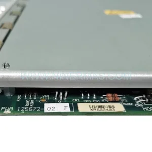 125672-02 Input Module Rear Side & Label - Bently Nevada