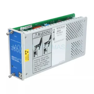 129486-01 Input Module Rear Side & Label - Bently Nevada