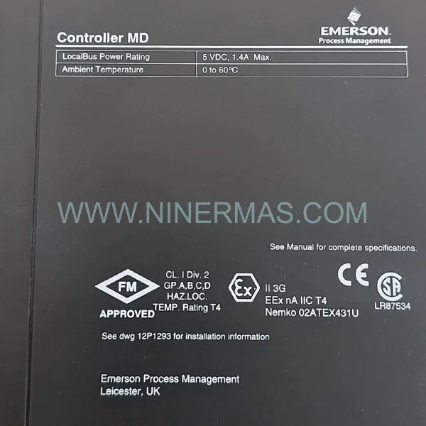 Original EMERSON 12P2093X112 - Industrial Spare Parts