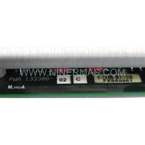 133388-02 Input Module Rear Side & Label - Bently Nevada