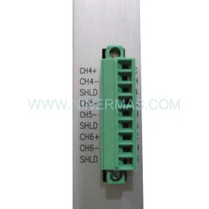 133835-01 Input Module Rear Side & Label - Bently Nevada