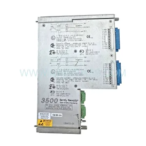 135473-01 Input Module Rear Side & Label - Bently Nevada