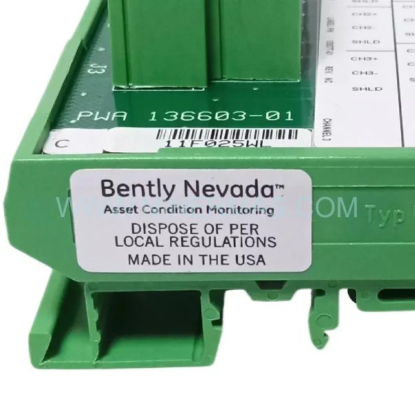 Original Bently Nevada 136603-01 Input Module - Industrial Retrofit Component