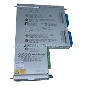 Bently Nevada 3500/61 136711-02 I/O Module With Internal Barriers - I/O Module With Internal Barriers