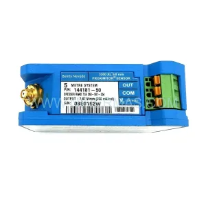 144181-50 Input Module Rear Side & Label - Bently Nevada