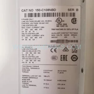 Original Allen-Bradley (Rockwell) 150-C108NBD - Industrial Spare Parts
